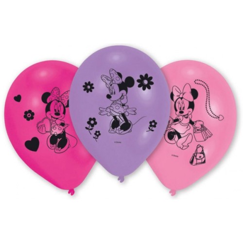 Disney Minnie  Fashion balloon, 10-pack 10 inch (25.4 cm)