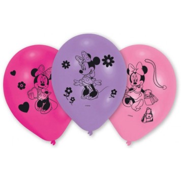 Disney Minnie  Fashion balloon, 10-pack 10 inch (25.4 cm)