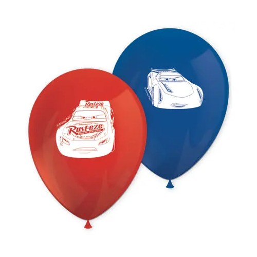 Disney Cars Arena Race balloon, 8 pcs