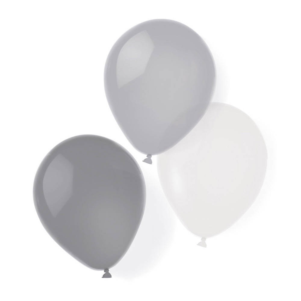 Colour Silver Dream Silver balloon, 8 pcs 10 inch (25.4 cm)