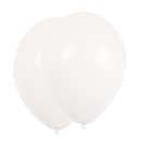Colour Crystal Clear White balloon, 10 pcs 11 inch (27.5 cm)