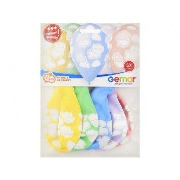 Baby Clouds, Balloon 5 pcs 13 inch (33 cm)