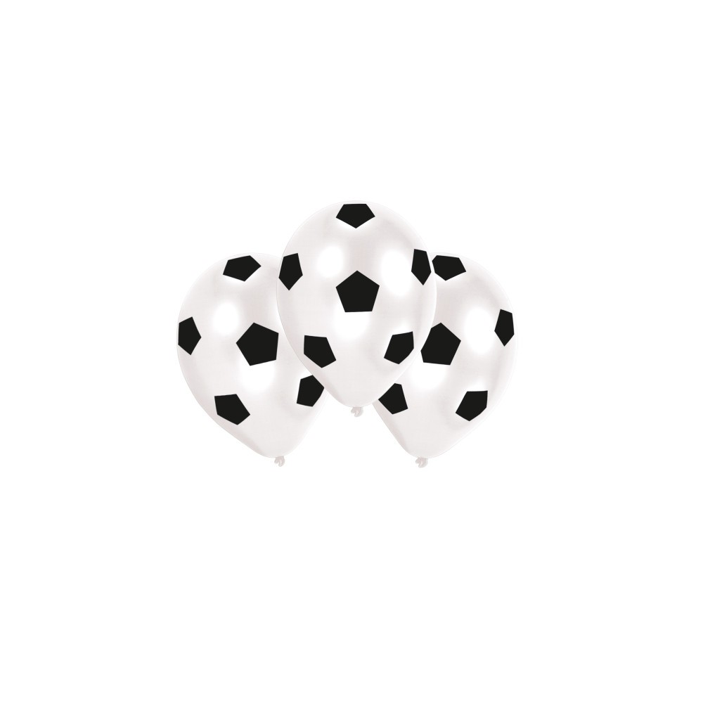 Football Kick It balloon, 6-piece balloon 11 inch (27.5 cm)