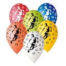 Football Soccer balloon, 5 pcs 12 inch (30 cm)