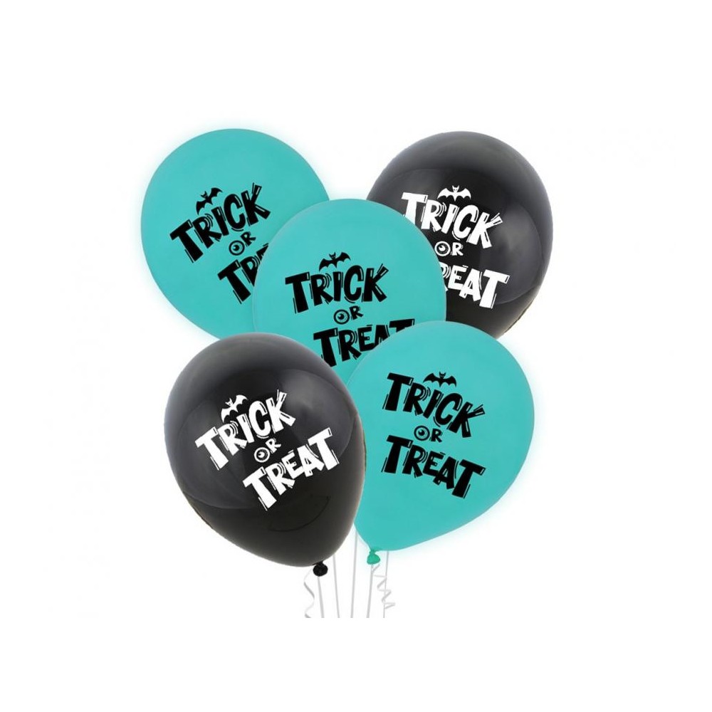 Halloween Boo balloon, 5 pcs 12 inch (30 cm)