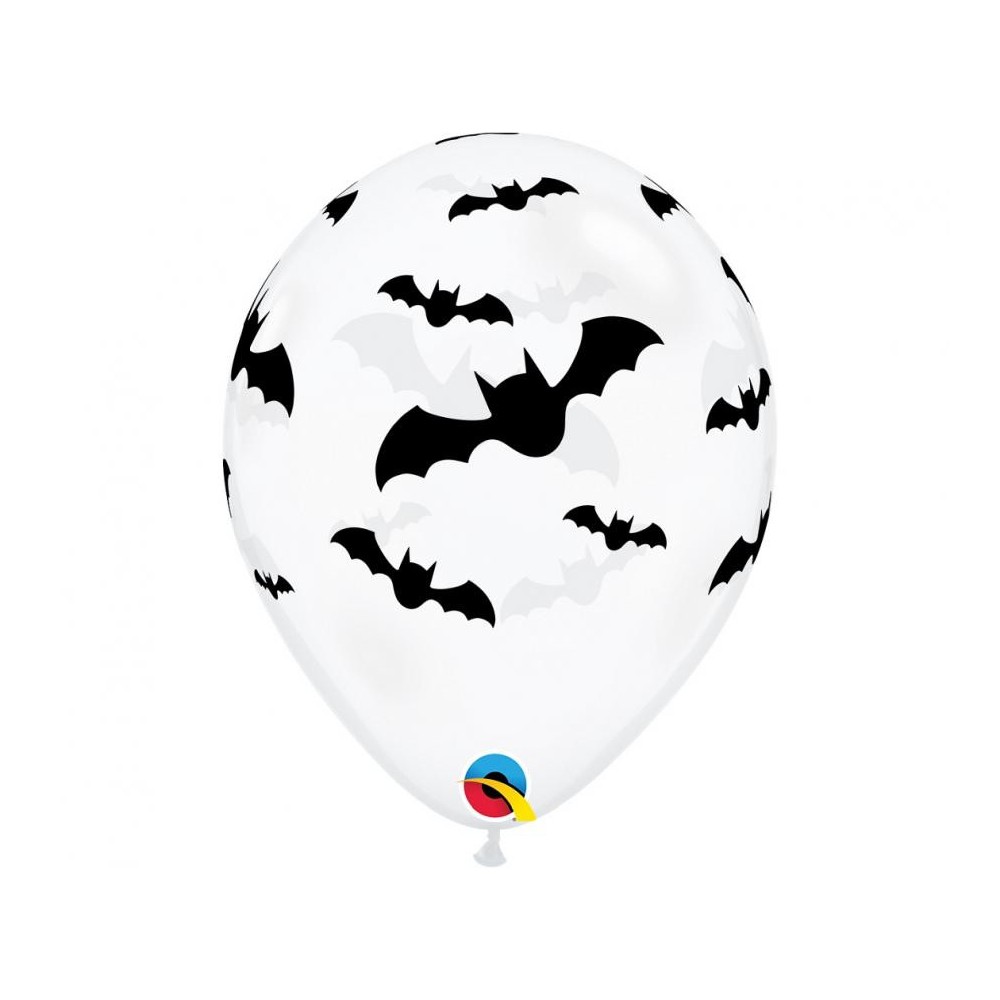 Halloween Bat Balloon, 6 pcs 11 inch (28 cm)