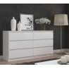 KOMODA K160 6SZ CLP BIAŁA