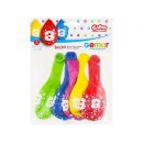Happy Birthday Star Happy Birthday 8 Hanging Balloons, 5 pcs 12 inch (30 cm)