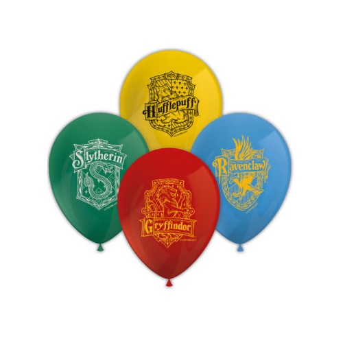 Harry Potter Hogwarts Houses balloon, 8 pcs