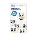 Snowman Wild air-balloon, balloon 6 pieces 12 inch (30 cm)