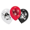 Pirate Ship balloon, 6-piece 9 inch (22.8 cm)