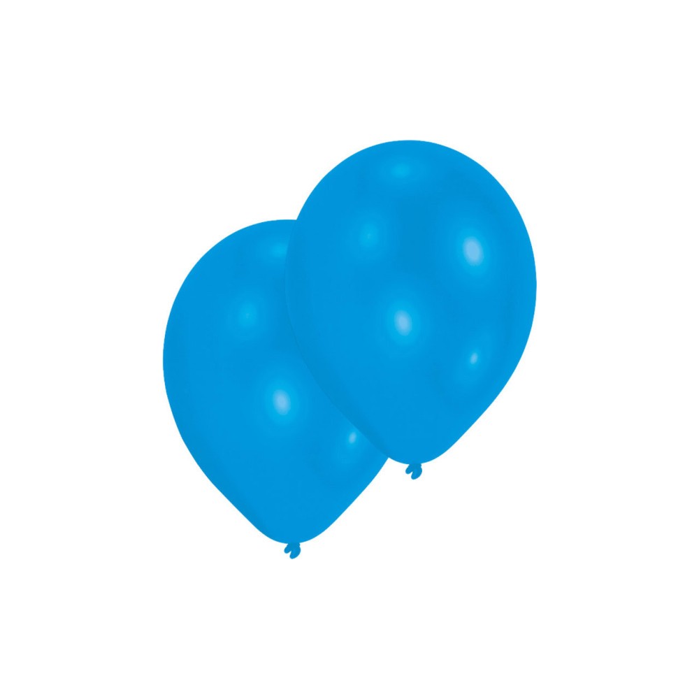 Colour Metallic Blue Blue Balloon, Pack of 10, 11 inch (27.5 cm)