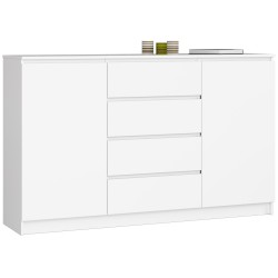 KOMODA K160 2D 4SZ CLP BIAŁY