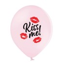 Love Kiss Me Kiss Balloon, 6 pcs 12 inch (30 cm)