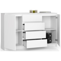 KOMODA K160 2D 4SZ CLP BIAŁY