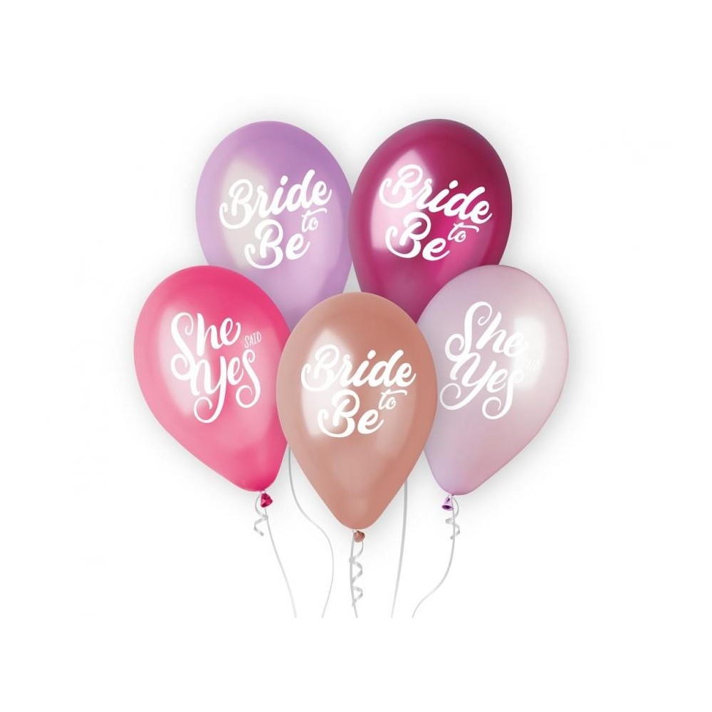 Hen Party Ladies Night, balloon, 5 pcs 13 inches (33 cm)