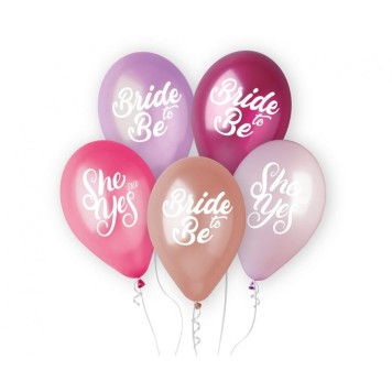 Hen Party Ladies Night, balloon, 5 pcs 13 inches (33 cm)