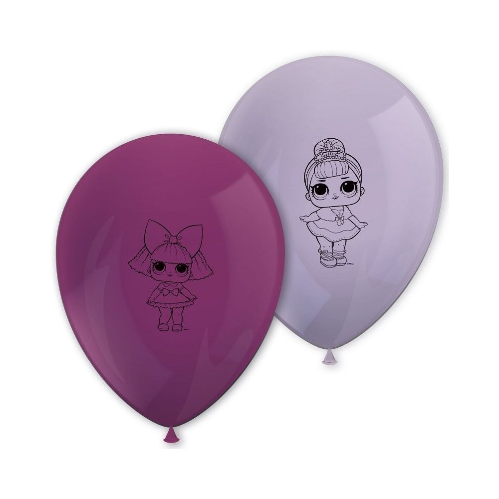 LOL Surprise Glitterati balloon, 8 pcs
