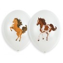 Horses Beautiful balloon, 6 pcs 11 inch (27 cm)