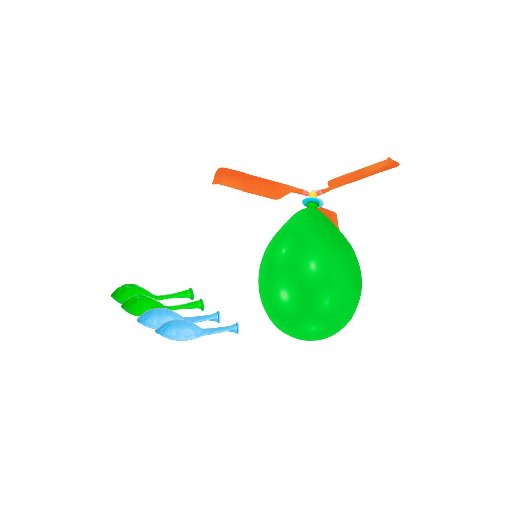 Helicopter Air Drive Attachable Propeller for Balloon, 5-piece Set, 14 inch (35.5 cm)