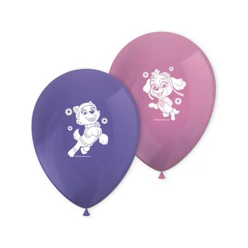 Paw Patrol Skye and Everest balloon, 8 pieces