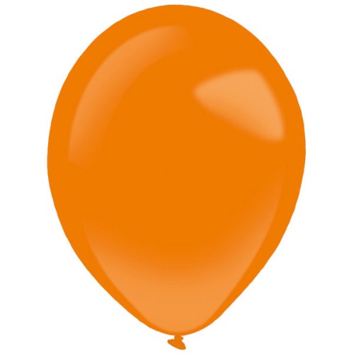 Colour Tangerine Mandarin balloon, 100 pcs 5 inch (13 cm)