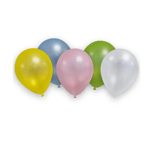 Colour Metallic Pastel balloon, 8 pcs