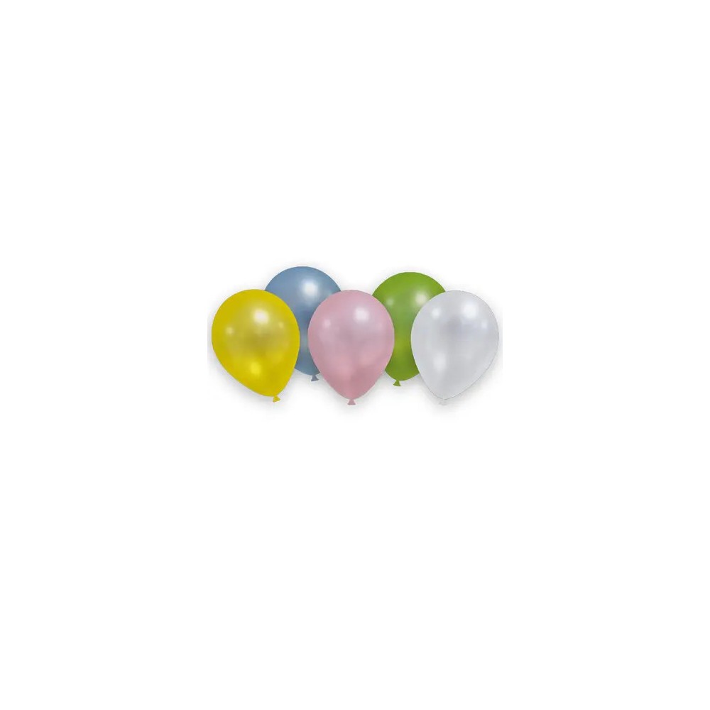 Colour Metallic Pastel balloon, 8 pcs
