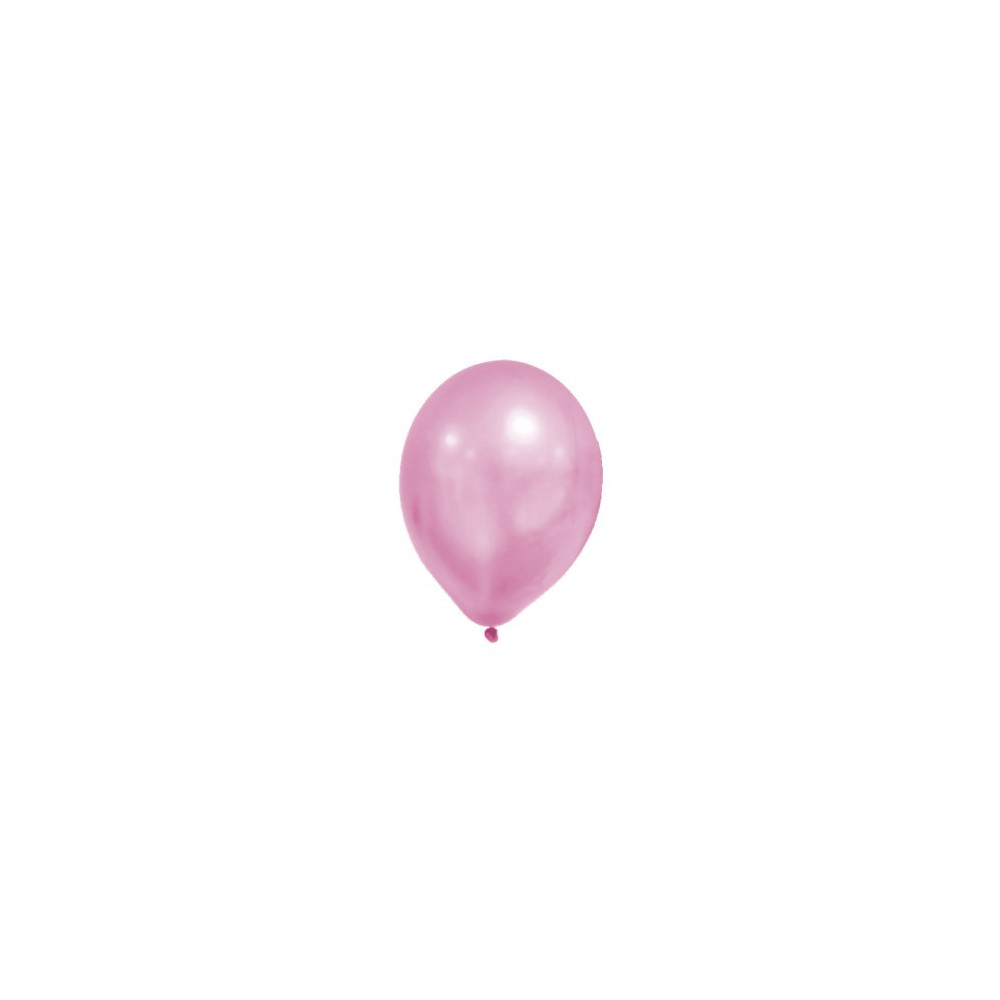 Colour Metallic Pink Pastel balloon, 8 pcs
