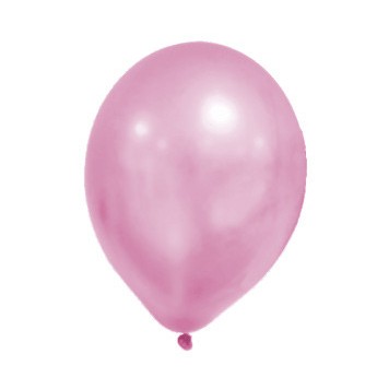 Colour Metallic Pink Pastel balloon, 8 pcs
