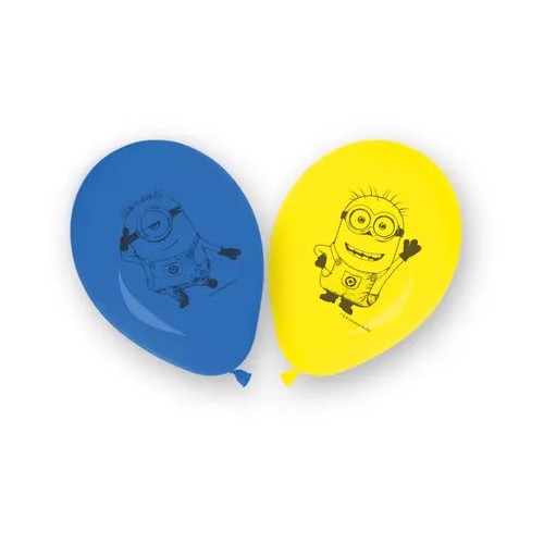 Minions The Rise of Gru balloon, 8-piece set