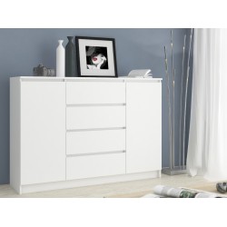 KOMODA K160 2D 4SZ CLP BIAŁY