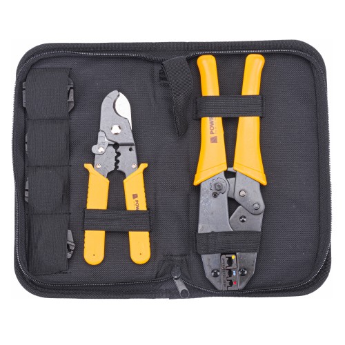 Zaciskarka do tulejek i końcówek 7w1 PM-ZDK-7T