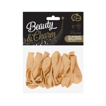 Colour Pastel Nude balloon, 20 pcs 5 inch (12.5 cm)