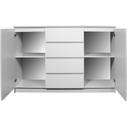 KOMODA K160 2D 4SZ CLP BIAŁY