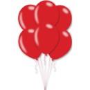 Colour Metallic Red Red Balloon, 10 pcs Pack, 11 inch (27.5 cm)