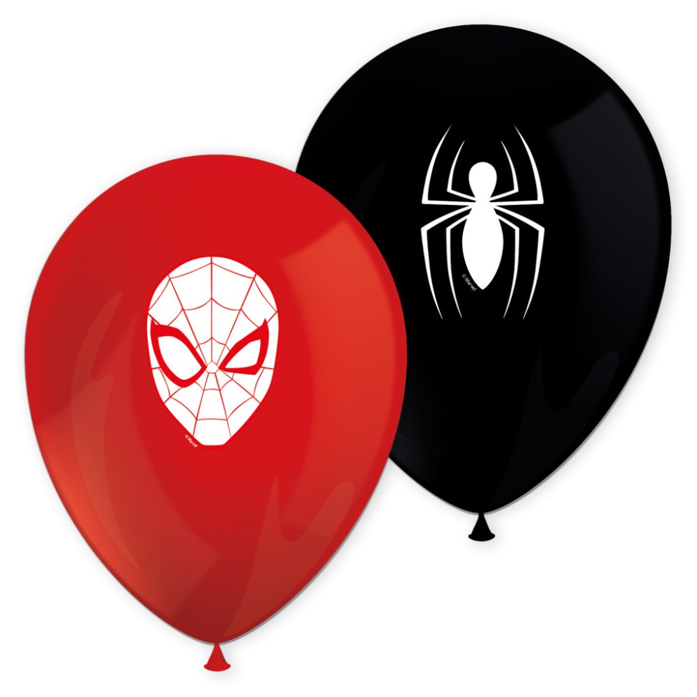 Spiderman World of Webs balloon 8 pcs