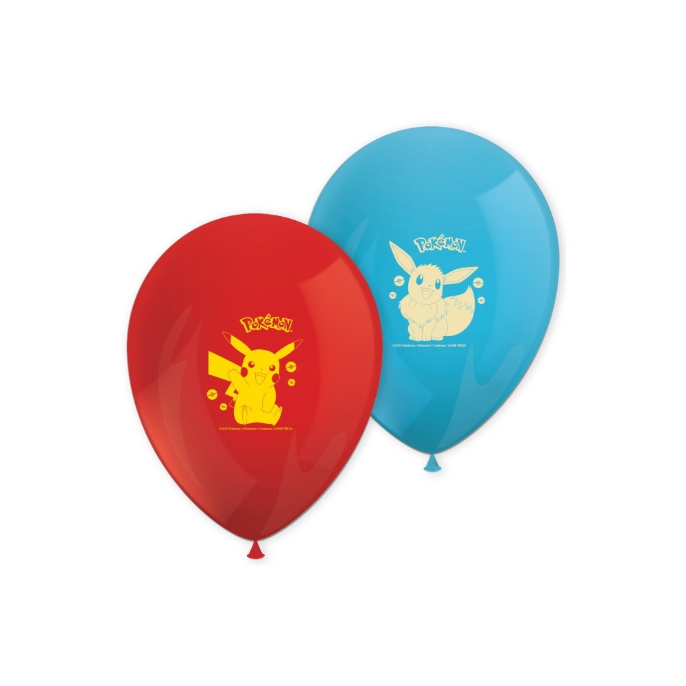 Pokémon Next Generation balloon set, 8 pieces