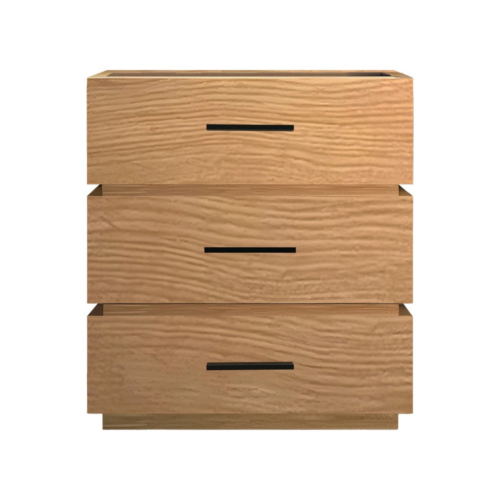 Sonlen pakoworld mdf bedside table in oak color 60x40x66cm Sonlen pakoworld mdf bedside table in oak color 60x40x66cm