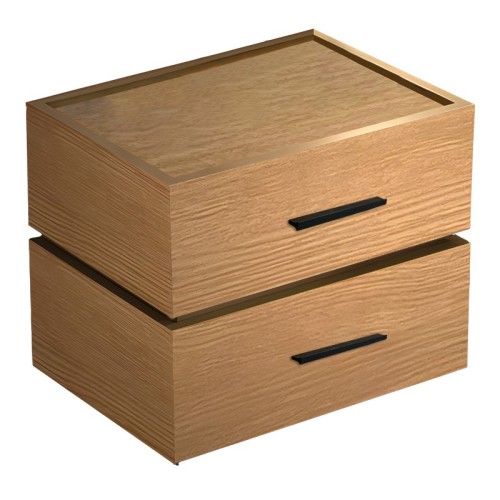 Sonlen pakoworld bedside table mdf in oak color 60x40x44.5cm