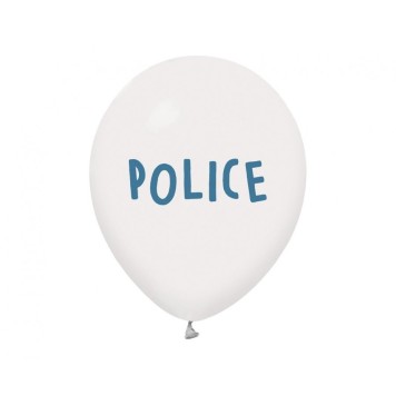 Police Beep balloon, 5 pcs 12 inch (30cm)