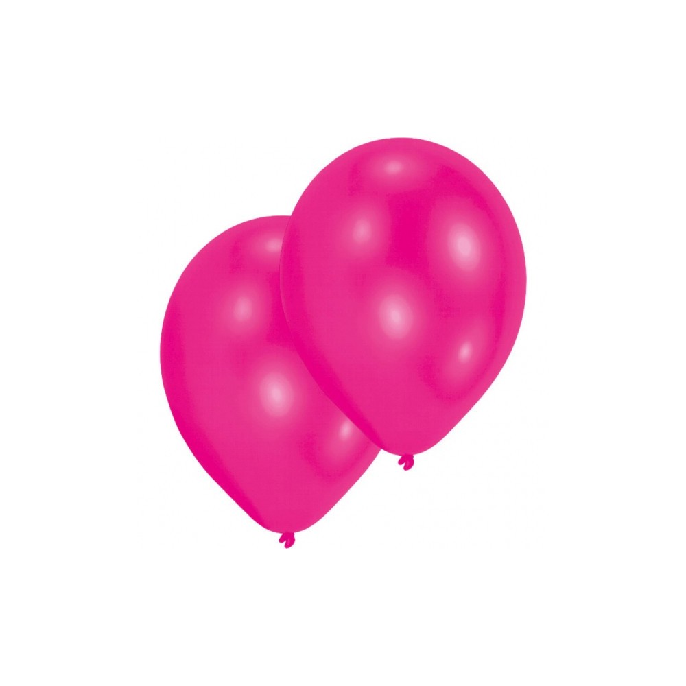 Colour Pearl Hot Pink Balloon, 10 pcs, 11 inch (27.5 cm)