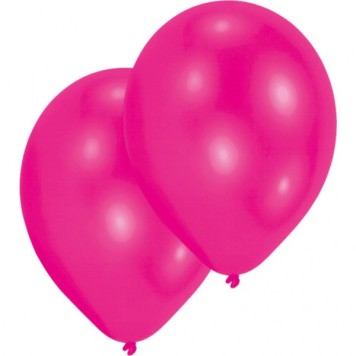 Colour Pearl Hot Pink Balloon, 10 pcs, 11 inch (27.5 cm)