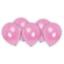 Colour Metallic Pastel Pink Pink Balloon, 8 pcs