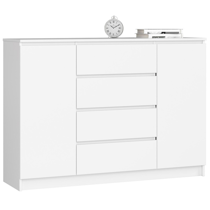 KOMODA K140 2D 4SZ CLP BIAŁY KOMODA K140 2D 4SZ CLP BIAŁY