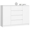 KOMODA K140 2D 4SZ CLP BIAŁY