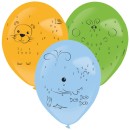 Colour Animals Connect-the-Dots Balloon, 3 pieces with pen, 14 inches (35.5 cm)
