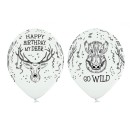 Animals Wild Deer Balloon, 6 pcs 12 inch (30 cm)