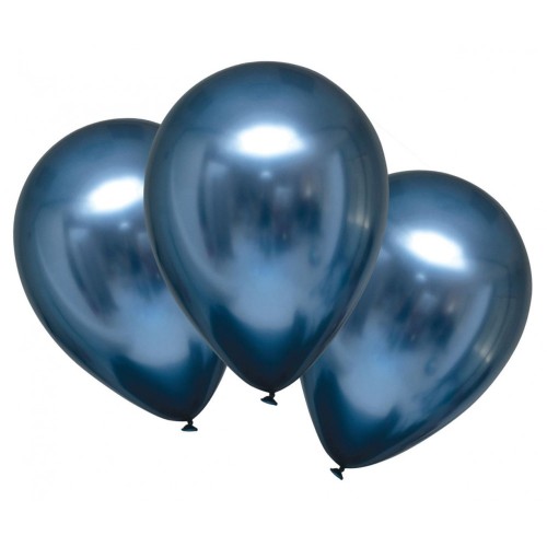 Satin Azur balloon, 6 pcs 11 inch (27.5cm)