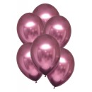 Satin Flamingo balloon, 6-pack 11 inch (27.5cm)